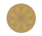 ParaShi Crafts MDF Wooden Circle– Eco-Friendly 4mm Thick Lightweight Craft Wood Discs | Ideal for DIY Painting, Writing, Wood Burning & Creative Art Projects (PAR24)