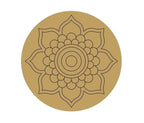 ParaShi Crafts MDF Wooden Circle– Eco-Friendly 4mm Thick Lightweight Craft Wood Discs | Ideal for DIY Painting, Writing, Wood Burning & Creative Art Projects (PAR27)
