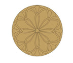 ParaShi Crafts MDF Wooden Circle– Eco-Friendly 4mm Thick Lightweight Craft Wood Discs | Ideal for DIY Painting, Writing, Wood Burning & Creative Art Projects (PAR33)