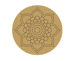 ParaShi Crafts MDF Wooden Circle– Eco-Friendly 4mm Thick Lightweight Craft Wood Discs | Ideal for DIY Painting, Writing, Wood Burning & Creative Art Projects (PAR36)