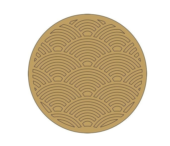 ParaShi Crafts MDF Wooden Circle– Eco-Friendly 4mm Thick Lightweight Craft Wood Discs | Ideal for DIY Painting, Writing, Wood Burning & Creative Art Projects (PAR52)