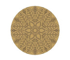 ParaShi Crafts MDF Wooden Circle– Eco-Friendly 4mm Thick Lightweight Craft Wood Discs | Ideal for DIY Painting, Writing, Wood Burning & Creative Art Projects (PAR53)