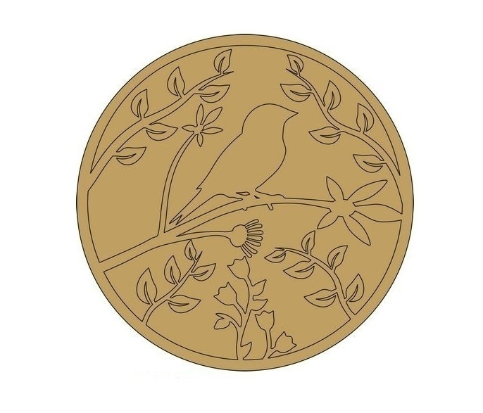 ParaShi Crafts MDF Wooden Circle– Eco-Friendly 4mm Thick Lightweight Craft Wood Discs | Ideal for DIY Painting, Writing, Wood Burning & Creative Art Projects (PAR57)