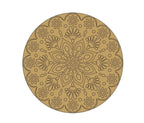 ParaShi Crafts MDF Wooden Circle– Eco-Friendly 4mm Thick Lightweight Craft Wood Discs | Ideal for DIY Painting, Writing, Wood Burning & Creative Art Projects (PAR60)