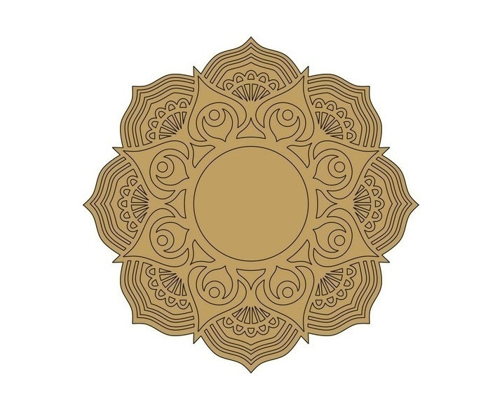 ParaShi Crafts MDF Wooden  Eco-Friendly 4mm Thick Lightweight Craft Wood Discs | Ideal for DIY Painting, Writing, Wood Burning & Creative Art Projects (PAR63)