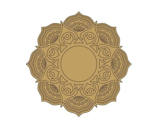 ParaShi Crafts MDF Wooden  Eco-Friendly 4mm Thick Lightweight Craft Wood Discs | Ideal for DIY Painting, Writing, Wood Burning & Creative Art Projects (PAR63)