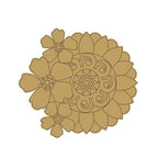 ParaShi Crafts MDF Wooden – Eco-Friendly 4mm Thick Lightweight Craft Wood Discs | Ideal for DIY Painting, Writing, Wood Burning & Creative Art Projects (PAR17)
