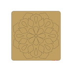 ParaShi Crafts MDF Wooden Square – Eco-Friendly 4mm Thick Lightweight Craft Wood Discs | Ideal for DIY Painting, Writing, Wood Burning & Creative Art Projects (PAR21)