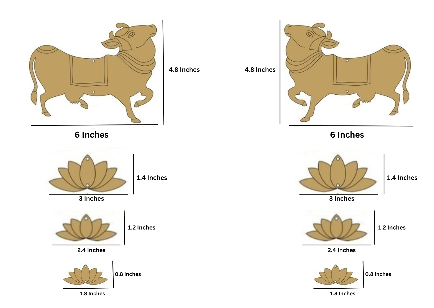 MDF Cutouts for craft